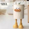 Space-saving Pen Container Cartoon Holder Round Vertical Pencil for Office Home Stationery For Desk Study Desktop Accessories Storage Organizer
