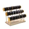 Metal Storage Rack Velvet Jewelry Display Stand Bracelet Organizer Holder  Bracelet
