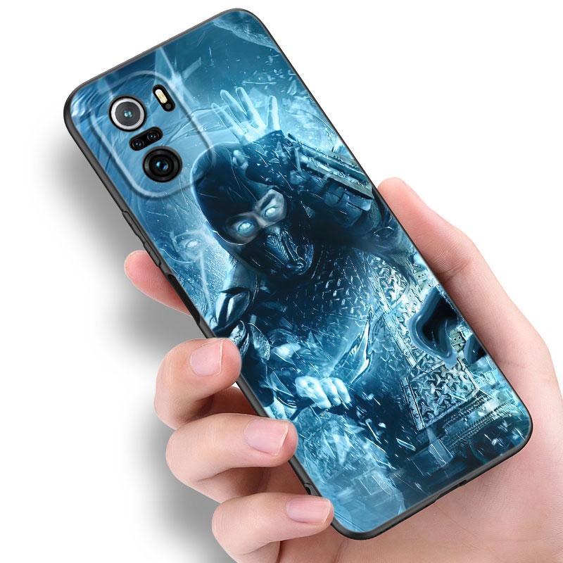 Mortal Kombat Game черный силиконовый чехол для телефона Xiaomi POCO X3 X4 NFC F5 M3 M4 M6 X5 X6 Pro F3 F4 GT 5G C55 C65 M5