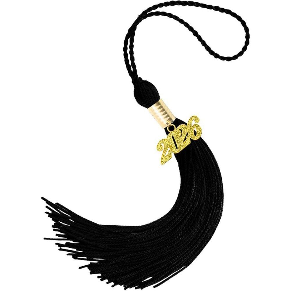 Polyester Alloy Academic Tassel Hanging Pure Color Student Dress Up Tassel Souvenir Gifts