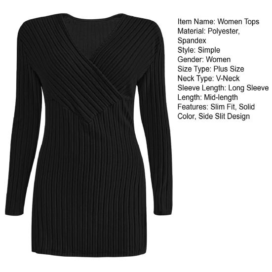 Женские топы с V-образным вырезом, с длинным рукавом, облегающие вязаные топы, однотонная облегающая блузка на осень-зиму, универсальная повседневная одежда