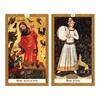 Kancharo 78-Card Tarot Card Set [Golden Tarot] Includes Japanese Tarot Card Instructions & Pouch (Authentic)