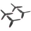 2Pair RC Drone Propellers 3 Blades Quick Release Propellers Replaccement for FPV ComboRed Edge