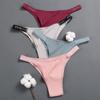 FINETOO 3PCS/Set Women's Lingerie Panties Cotton Gstring Female Underpants Sexy Letter Panties Thong Pantys Underwear Intimates