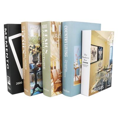 Интерьерная книга книга-муляж идеально подходит для декора и Набор в стиле кафе, современный, легкий, имитация, фотография. 5.