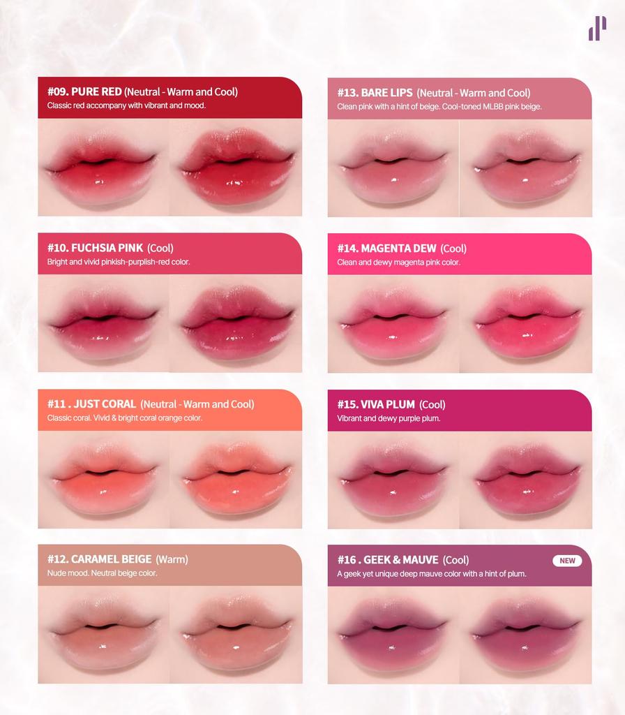 Heart Percent Dote on Mood Pure Glow Tint для губ MOOD (06. БЕЖЕВЫЙ)