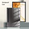 For Samsung Galaxy Tab S8 Ultra S7 Plus A8 10.5 (2021) S6 Lite Slim Soft TPU Silicone Transparent Case Shockproof Back Cover