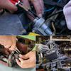 Stainless Steel E-Clips External Retaining Ring Assortment Set Opening Snap Rings Circlip Washers Shaft Fastener Fixing Parts