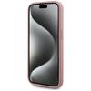 Karl Lagerfeld Wrinkled Metal Signature Case for iPhone 15 Pro Max Pink
