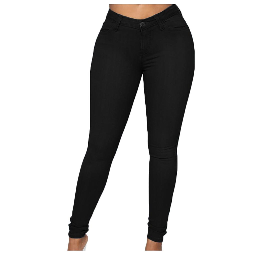 Women's Skinny Jeans Plus Size Fashion Casual Pencil Pants