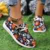 Spring and Autumn Footwear Plus Size Women's Shoes Painted Crow Comfortable and Light.