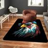 Rooster Wearing Sunglasses Rug Floor Mat for Living Room or Bedroom Soft and Comfortable Carpet a Gift for Birthday and Holiday.MFF0918217