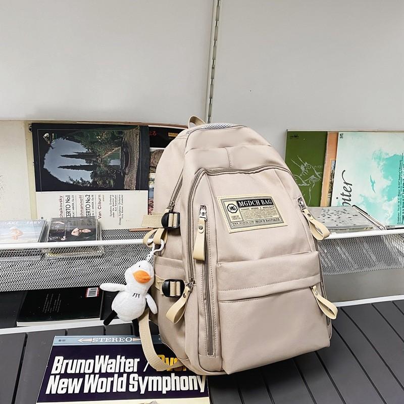 Backpack Pattern Letter With Large Capacity Scratch Resistant Resistant Splash