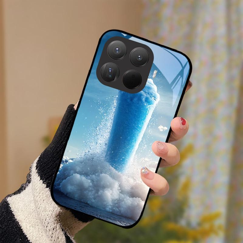 Роскошный Чехол из Закаленного Стекла Для Телефона Xiaomi 15TPro 15T Полное Покрытие Защитный Чехол Для Xiaomi 15 T Pro Xiaomi15T Fundas