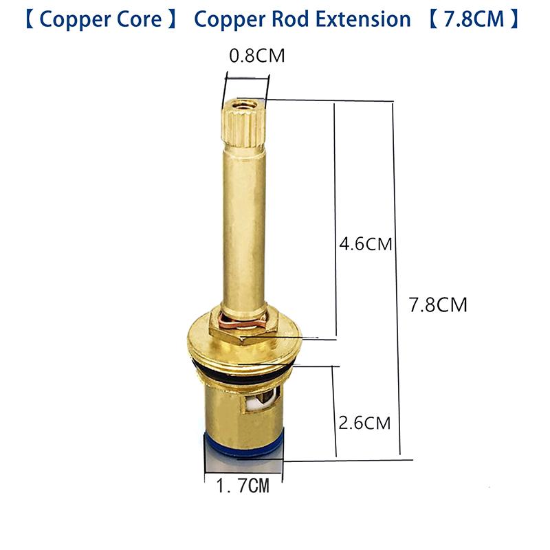 1 шт. универсальный сменный кран внутренний клапан кухонный домашний кран картриджи для ванной комнаты кран медный клапан сердечник