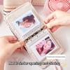 Подарочный мини-фотоальбом, фотоальбом для хранения фотографий, портативная книга для коллекционирования открыток со звездами