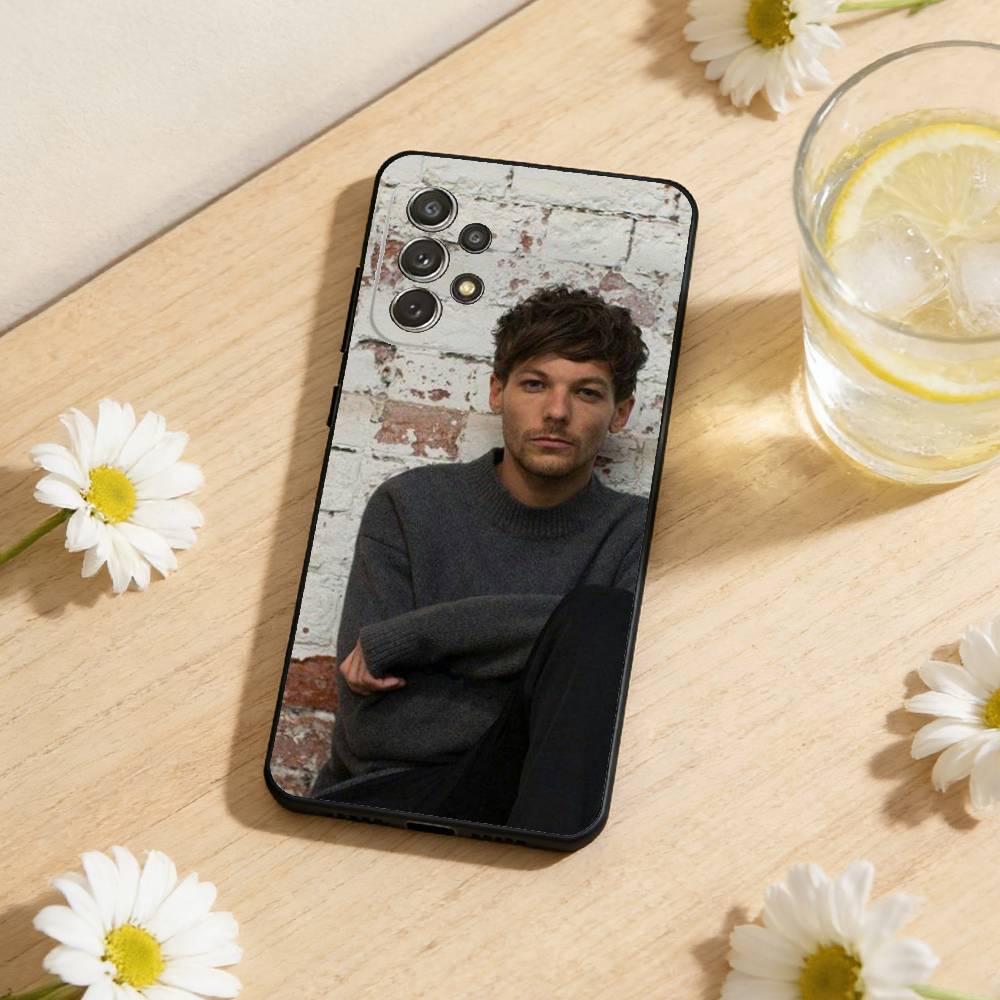 Чехол для телефона в стиле Brit Pop T-Tomlinson для Samsung S25, S24, S21, S22, S23, S30, Ultra, S20, Plus, Мягкий черный корпус