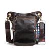 Meigardass Leg Genuine Multifunctional Waist Pouch for Thigh Hip Shoulder Outdoor Abrasion Resistant Men's Bag, Leather, Motorcycles, Bag, Bag, Bag,