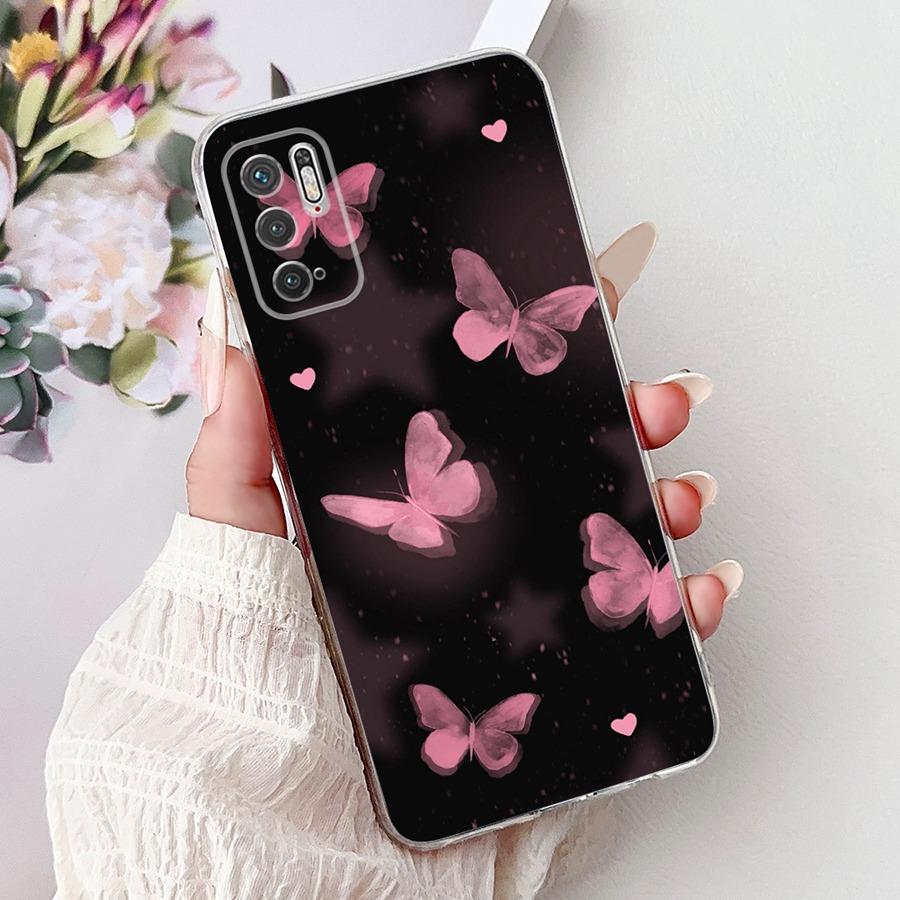 Чехол для Xiaomi Poco M3 Pro Чехол для телефона Xiaomi Redmi Note 10 5G Мягкий силиконовый защитный чехол из ТПУ для корпуса Xiaomi PocoM3 M 3Pro