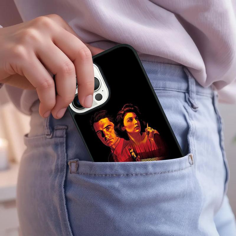 Welcome To Twin Peaks soft Phone Case For iPhone 17 Air 15 16e 14 13 Pro Max Coque 12 11 Pro Max PLUS cover