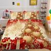Рождественский подарок 3D-принт полиэстеровая наволочка пододеяльник набор из двух или трех предметов