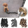 Simulated Plastic Thick Dog Traction Chain Big Iron Accessories Pet Dog Funny Towing Dogs Chain U5T1