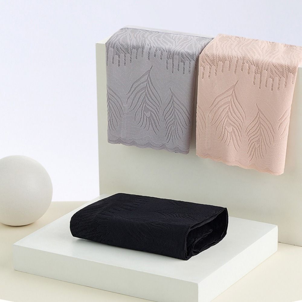 Высокая талия кружевные бесшовные трусы лист утягивающие трусы эластичное корректирующее белье для живота женское