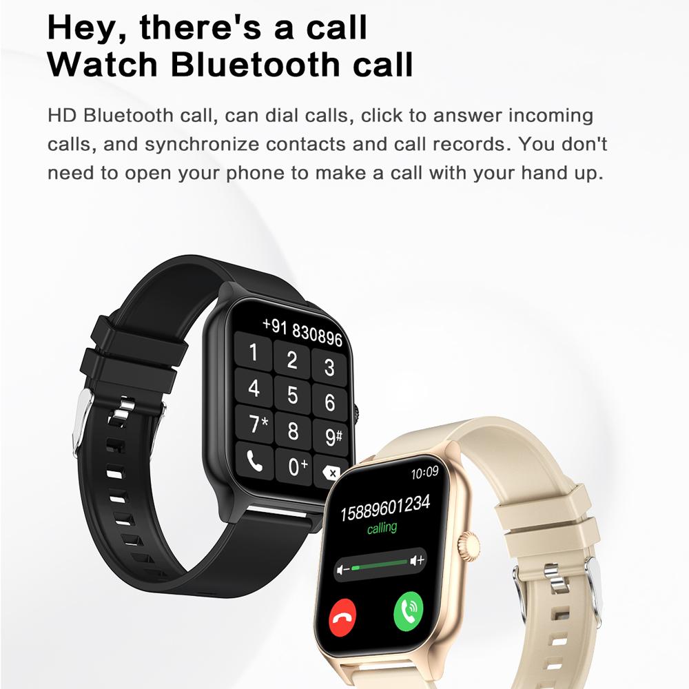 2023 Новые Смарт-часы с Bluetooth-вызовом для мужчин и женщин, для сна, сердечного ритма, кровяного давления, спортивные умные часы, модные женские умные часы для женщин