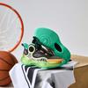 Anta Детские асимметричные 3 амортизирующие износостойкие дышащие баскетбольные кроссовки средней высоты детские баскетбольные кроссовки черные золотые 312331102-5