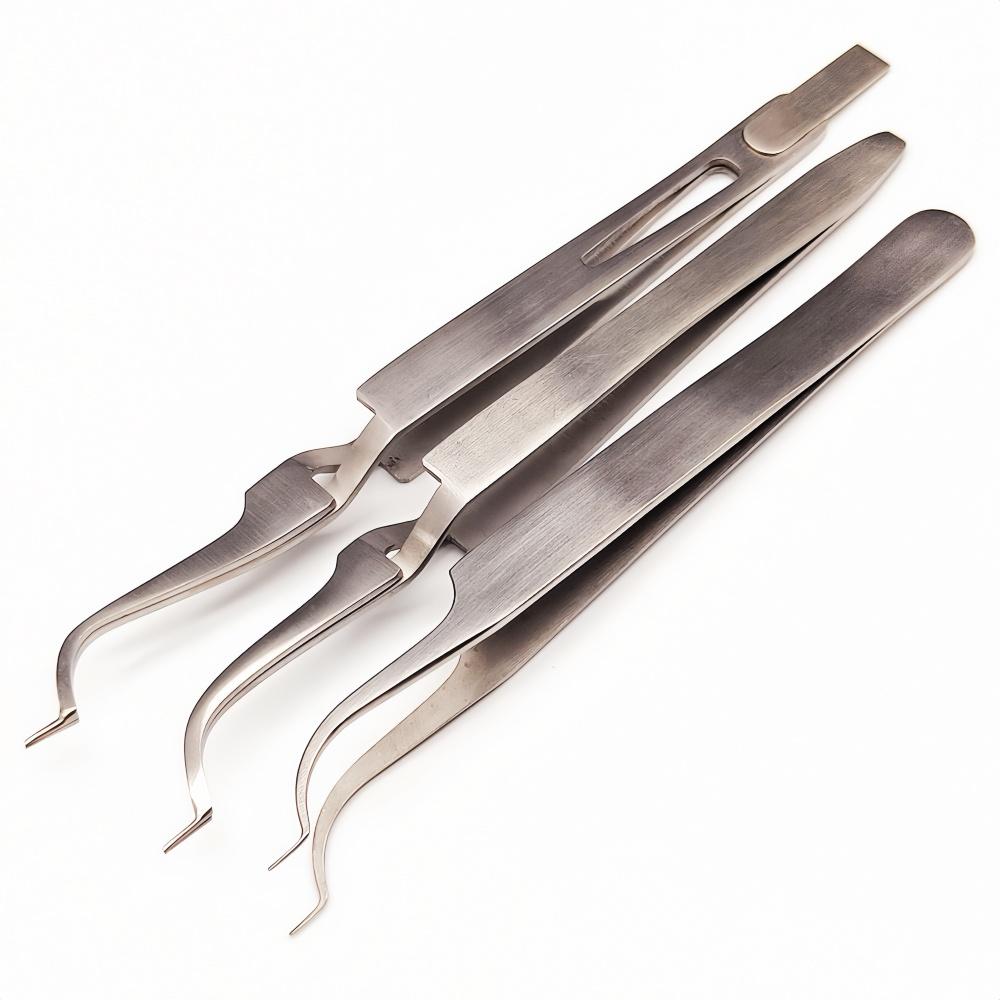 1 шт. Стоматологический ортодонтический пинцет для бондинга брекетов, пинцет для бондинга щечных трубок, держатель-плейсер, инструмент