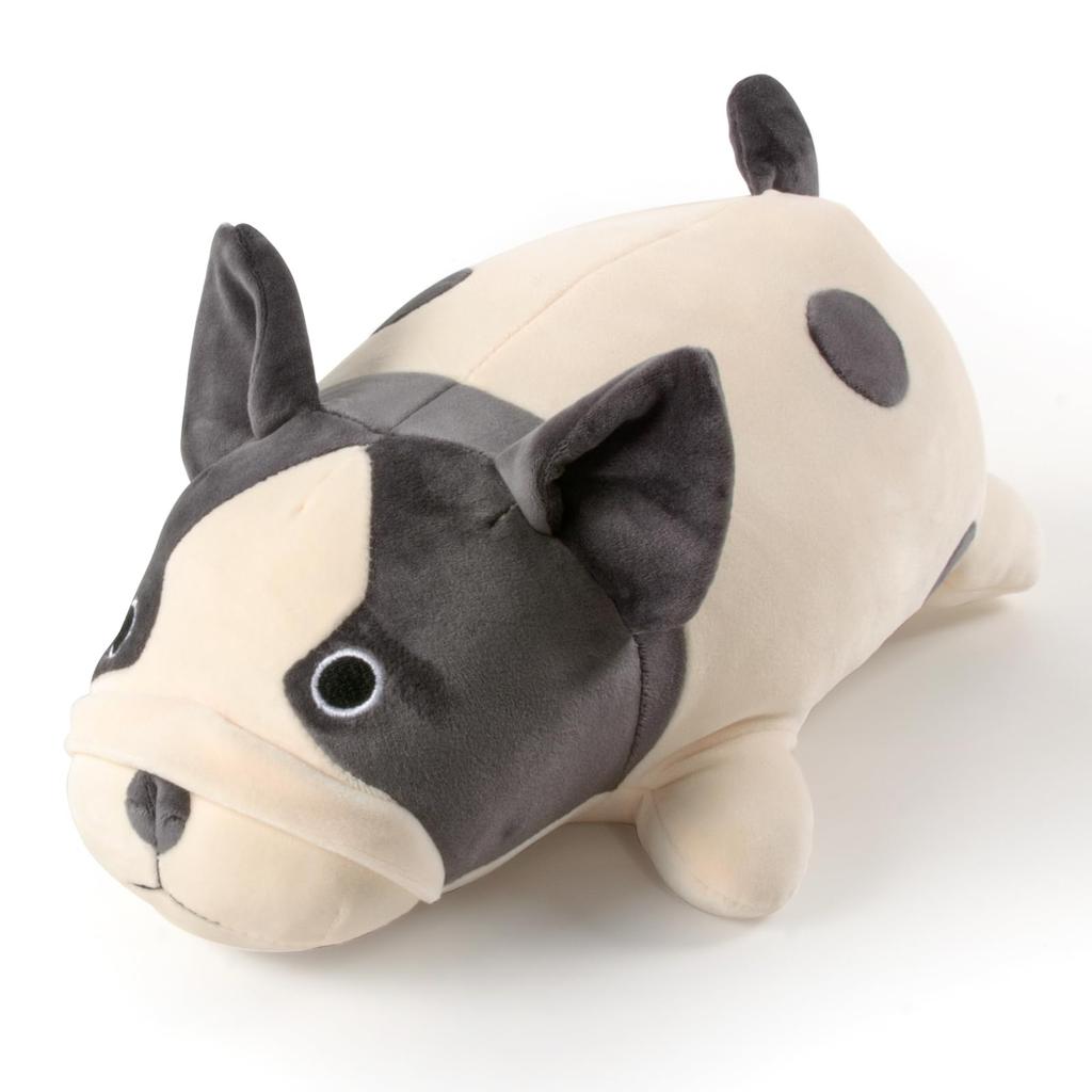 JEMA Gemma Plush Dog Animal French Perfect As a Sleeping 55cm Pillow, Cushion, Cute, Squishy, Fluffy, Soothing, Bulldog, Companion, Gift, Approx.