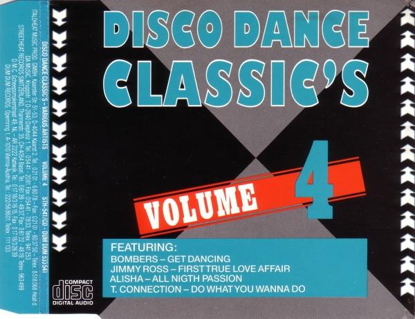 CD VARIOUS - Disco Dance Classic's Volume 4 STH541 Streetheat, Dum 1988 Germany Dance & Electronica Used