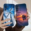 Тропический морской пляж Для Samsung S20FE S21 22 23 FE 24 Plus 25 Ultra Galaxy M23 32 34 35 52 53 54 55 силиконовый мягкий чехол для телефона