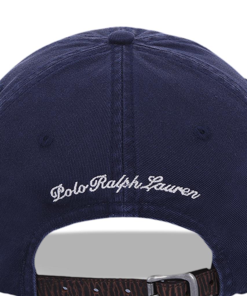 POLO RALPH LAUREN Кепка-бейсболка из твила Ralphs Beach Club - Темно-синий