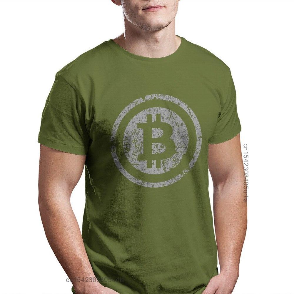 Футболка с надписью Bitcoin Art Satoshi Nakamoto Offerts для мужчин Homme Graphic Cool Design Cotton Harajuku T Shirt