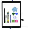 Для iPad 9 2021 9-го поколения Замена сенсорного экрана и дигитайзера A2602 A2603 A2604 A2605 с кнопкой «Домой», креплением для камеры, предварительно установленным клеем, инструментом