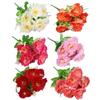 Home Decoration Silk Flowers Manual Measurement Data