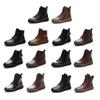 Genuine Leather Women's Boots Short Boots Thick Soled Knight Boots Women's Casual Shoes Versatile Women's Shoes Platform Shoes