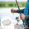 Portable Fishing Lure Box Detachable Baffle Transparent Large Capacity Multifunction Fishing Baits Hooks Accessories Organizer Case Fishing Supplies