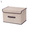 Clothes Box Large Capacity Dust-proof Non-woven Fabric Anti-deform Clothing Organizer Box for Home