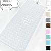 Popular Eco-Friendly Non-Slip Bath Mat with Suction Cups - Extra Long for Bathroom and Shower