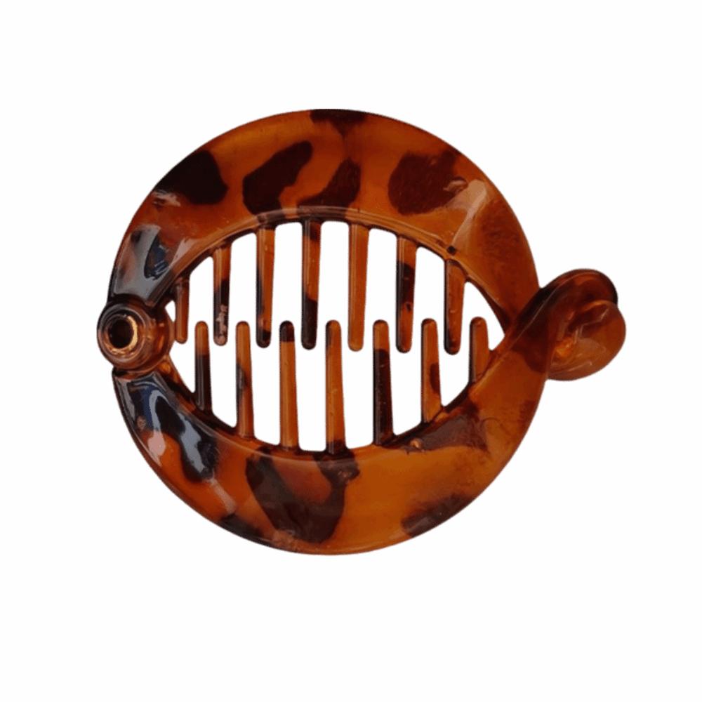 Круглый зажим-банан в форме рыбы, новые крабовые зажимы, для девочек