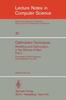 The Optimization Techniques. Modeling and Optimization In the Service of Man 1 : Proceedings, 7th IFIP Conference, Nice, Sept. 8-12, 1975 : 40 Book