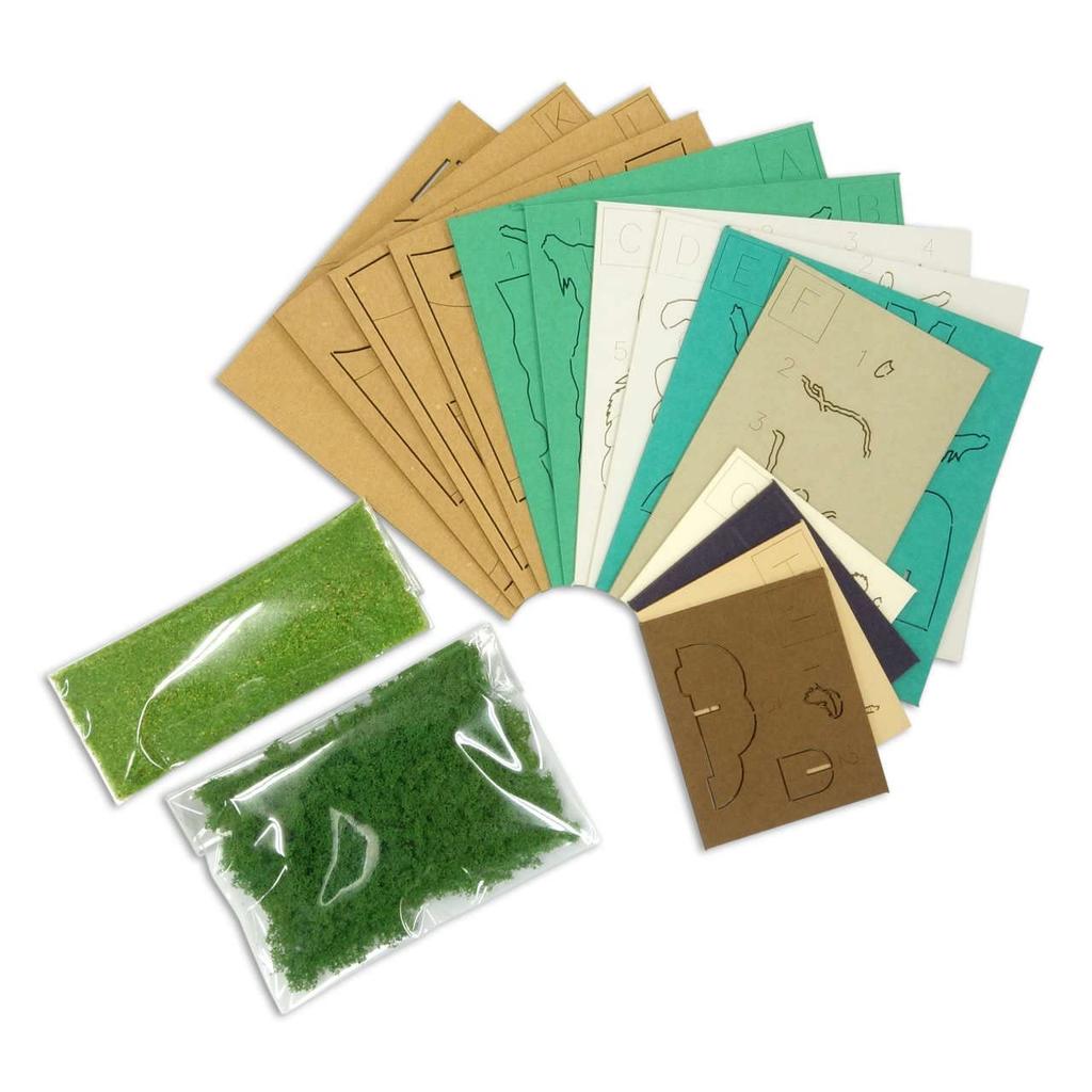 OJOP Sankei Studio Ghibli Мини Принцесса Мононоке Лес Духов Бумажное моделирование MP07-138