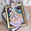 New 70 Small Square Scarf Silk Scarf Spring and Summer Floral Literary Scarf Decorative Imitation Silk High-end Headscarf Headband