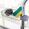 1pc Stainless Steel Kitchen Sink Organizer Storage Rack Faucet Shelf Sponge Dishcloth Drain Rack Sink Organizer Kitchen Tools