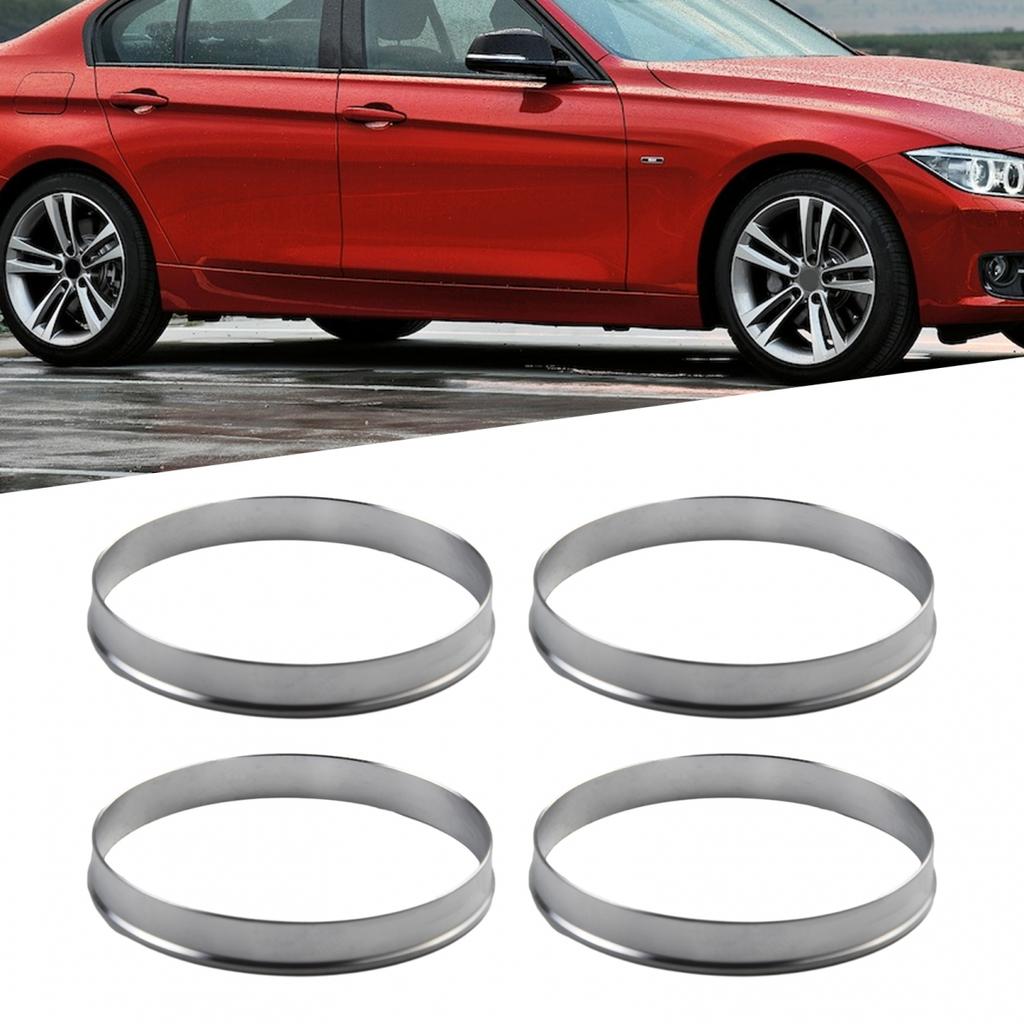 Центрические кольца ступицы 4 шт. алюминий для BMW ступицы центрические