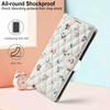 For Oppo A60 4G Wallet Case Rhombic Floral Design Leather Flip Phone Cover with Strap