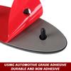 QVHI3 Car Front Hood Grille Emblem Bagde Sticker Cover Accessories Auto Styling For Ford Focus Kuga Mondeo SMax Fiesta Ranger Mustang