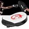 PU Leather Curved Boxing Hand Target Mitt Punching Pad Kickboxing Thai Training Fitness
